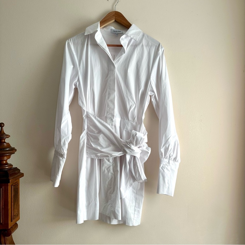 The Noli Shop • Lana‎ Wrap Dress in White